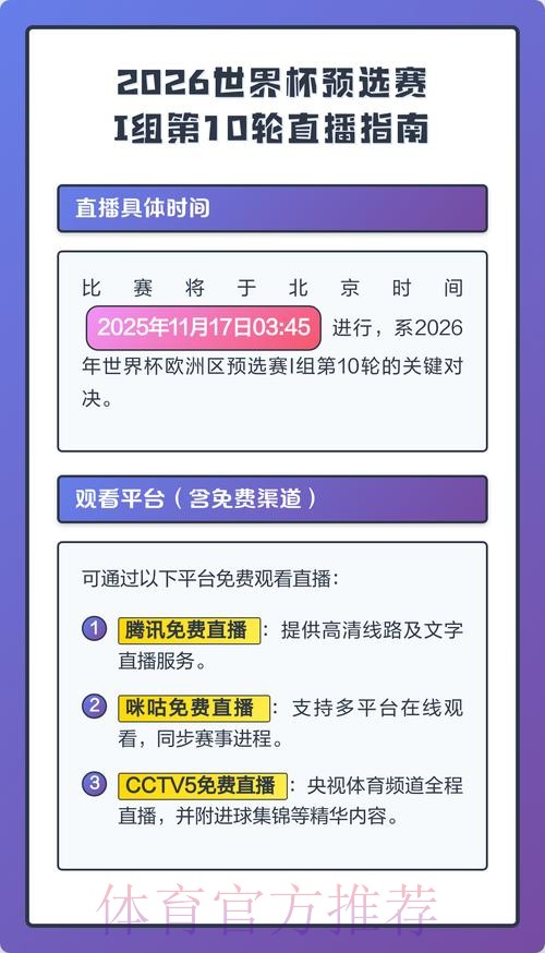 2026年世界杯直播官方入口全方位指南 2026年世界杯直播官方入口全方位指南